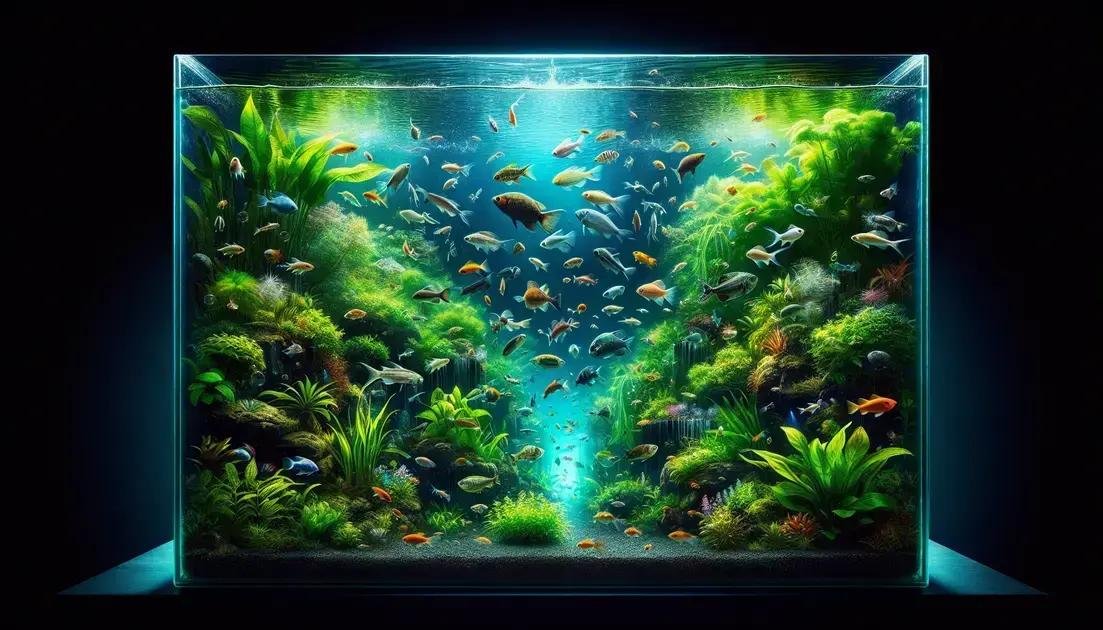 Dicas para montagem de aquários ciclados rapidamente com mídias biológicas maduras