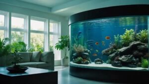 Manutenção de vidros de aquário sem arranhar com imãs de limpeza e lâminas