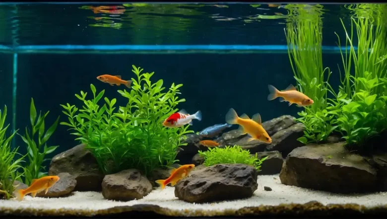 Alimentação para peixes de fundo em aquários comunitários com cascudos e coridoras