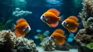 Aquários de discos com filtragem potente e controle de temperatura