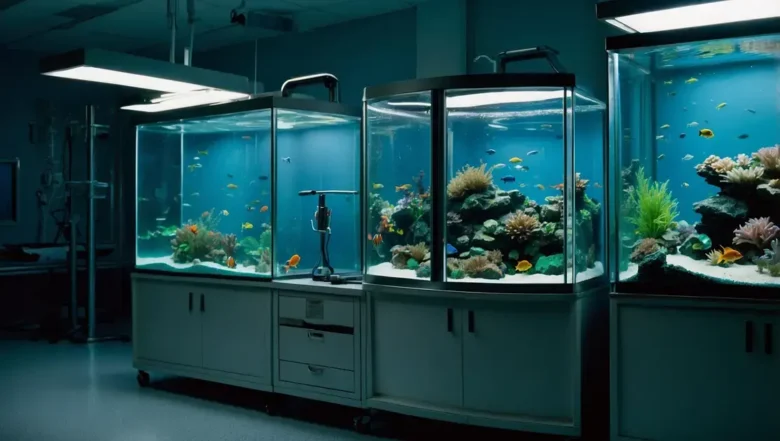 Como montar um aquário hospital com sal, aquecedor e medicação preventiva