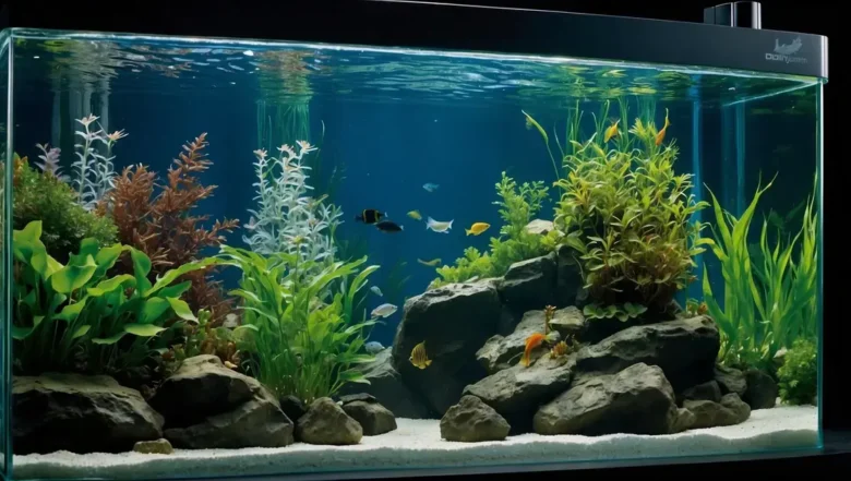 Filtro hang-on ideal para aquários de 40 litros com peixes de cardume pequenos