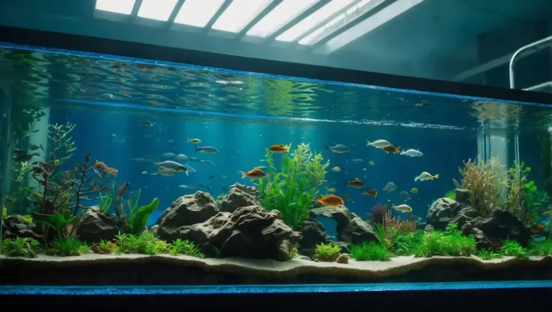 Montagem de overflow para aquários grandes sem necessidade de furos no vidro