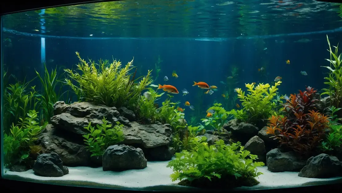Plantas flutuantes para aquários sem tampa com bettas e baixa movimentação de água
