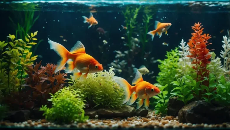 Plantas resistentes para aquários com kinguios em sistemas sem CO₂