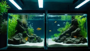 Uso de sump com biopellets para redução de nitratos em aquários marinhos grandes