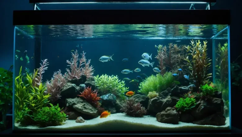 Uso de timers e controladores para automatizar iluminação e fotoperíodo em aquários