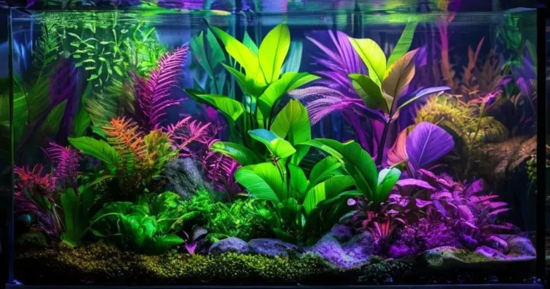 Ajuste de fotoperíodo em aquários plantados para evitar crescimento excessivo de algas