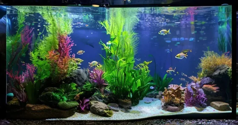 Aquários de água doce para peixes de fundo com circulação suave e oxigenação constante