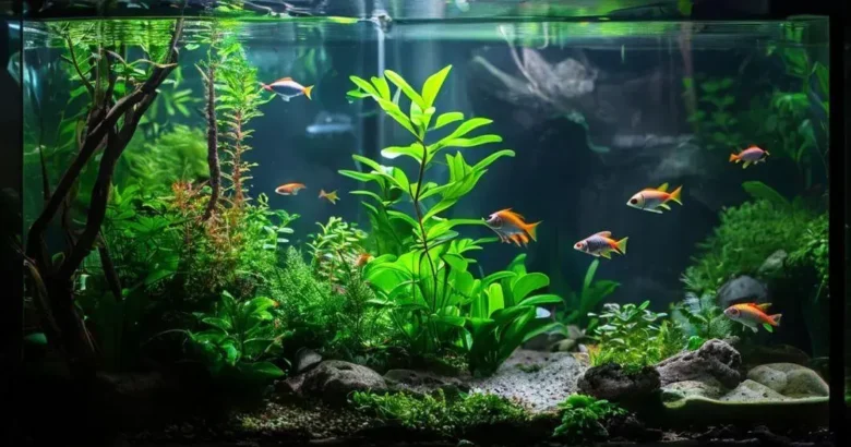 Aquários plantados low-tech para peixes pequenos em ambientes de pouca iluminação