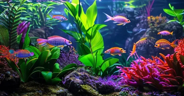 Compatibilidade de camarões neocaridina em aquários comunitários com peixes pacíficos