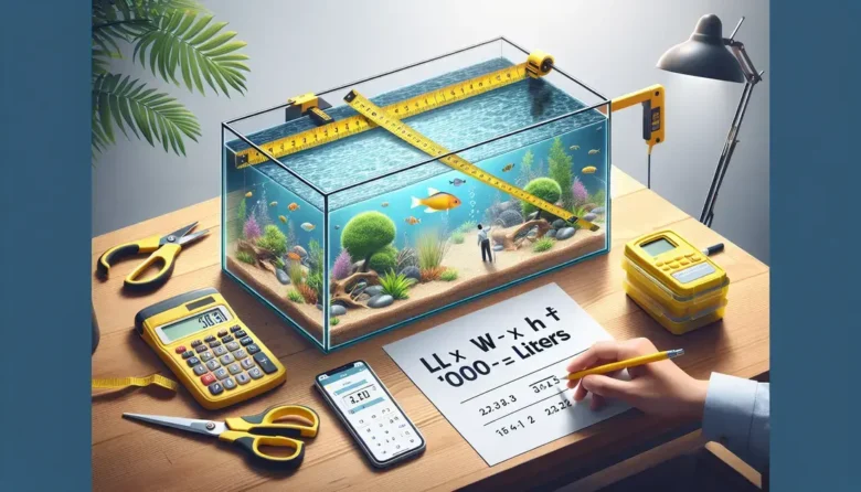 como calcular a litragem de um aquario: método simples e fórmula prática