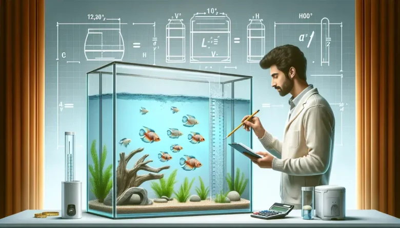 como calcular litragem de aquario: método fácil e preciso passo a passo