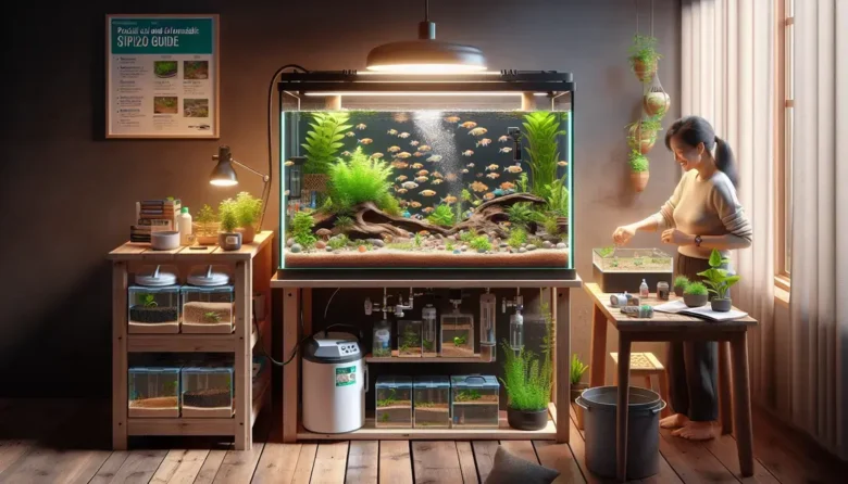 como montar aquario simples para iniciantes: guia prático e econômico