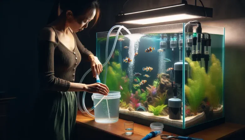 como trocar a água do aquário sem estresse: guia prático passo a passo
