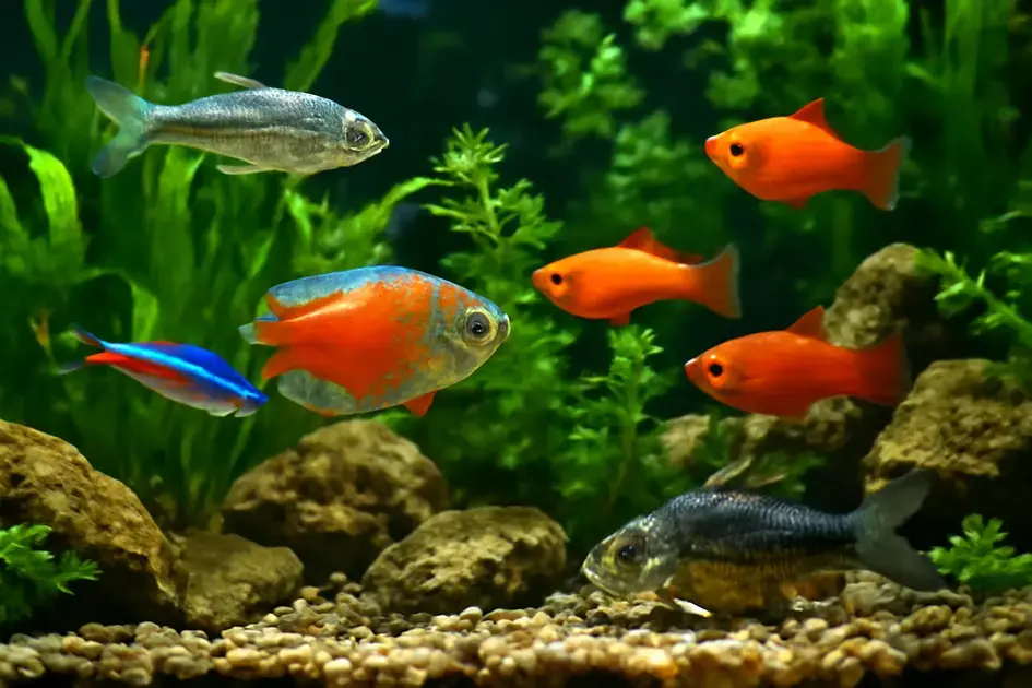 Como escolher peixes de água doce compatíveis para aquários comunitário