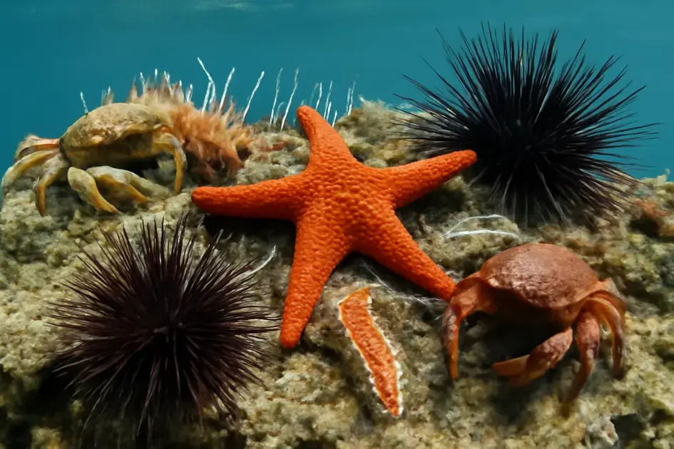 Os invertebrados marinhos mais úteis para equipes de limpeza natural